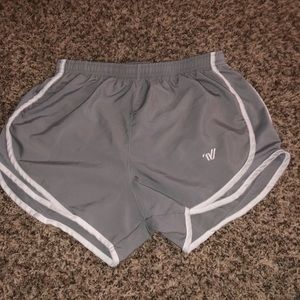 Varsity workout shorts
